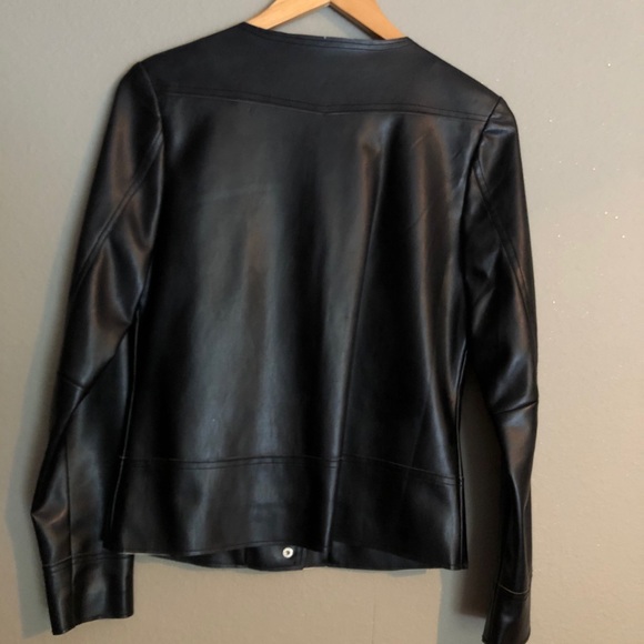 Faux Leather Jacket Vigoss Size S - Picture 7 of 11